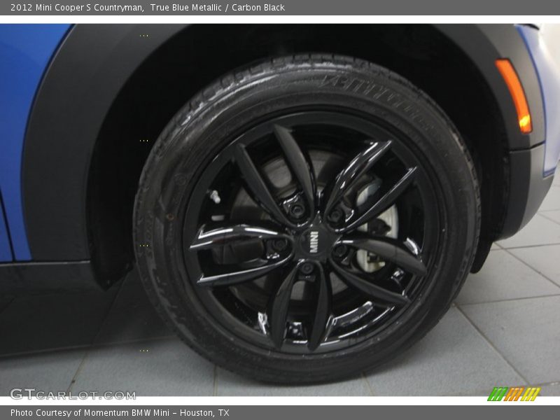 True Blue Metallic / Carbon Black 2012 Mini Cooper S Countryman