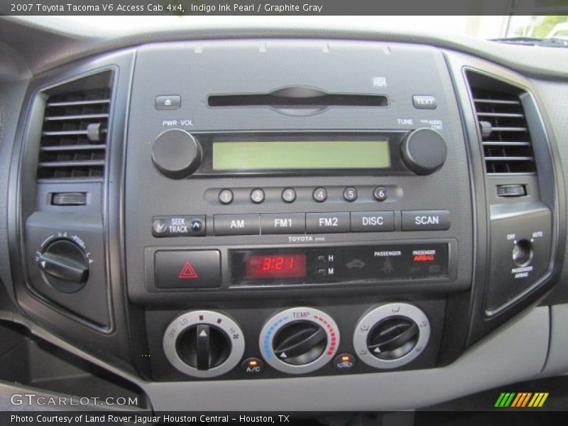 Controls of 2007 Tacoma V6 Access Cab 4x4