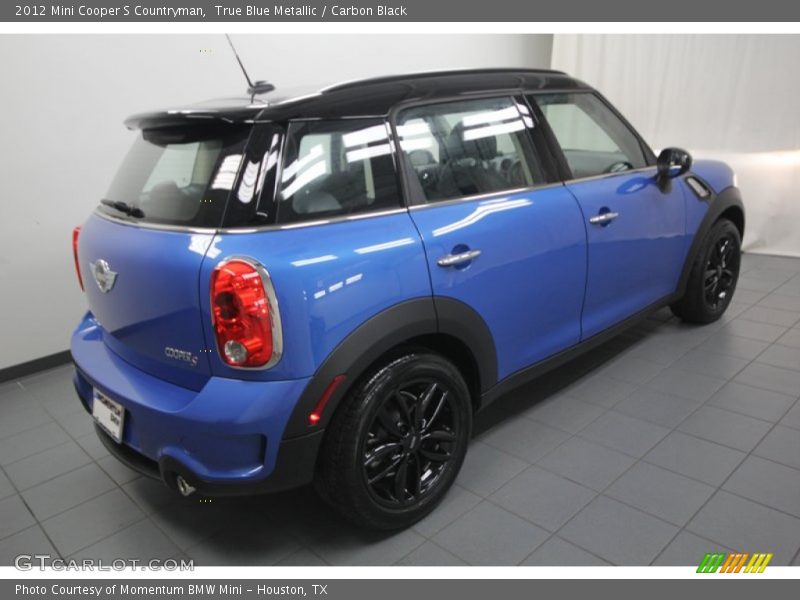 True Blue Metallic / Carbon Black 2012 Mini Cooper S Countryman