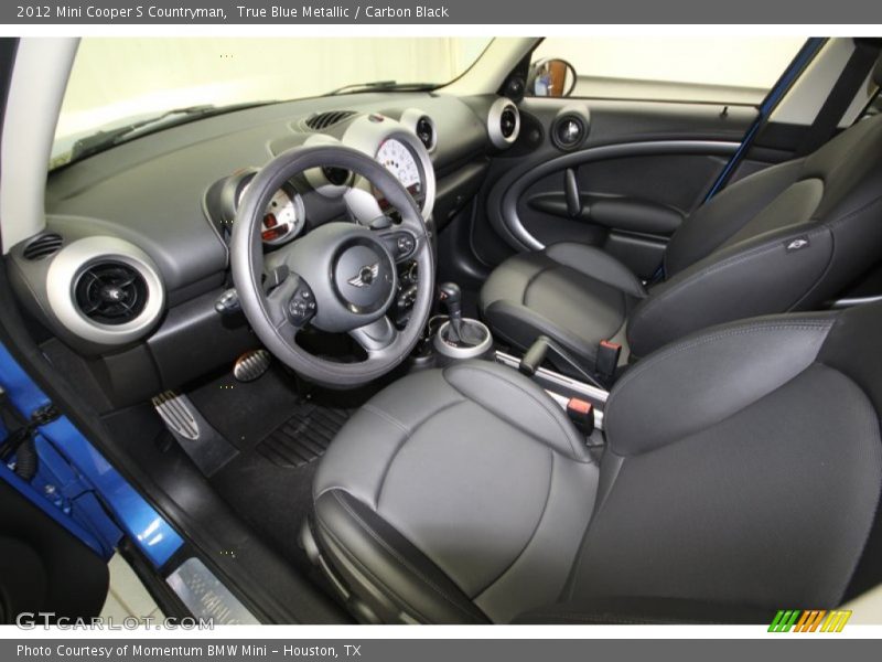 True Blue Metallic / Carbon Black 2012 Mini Cooper S Countryman
