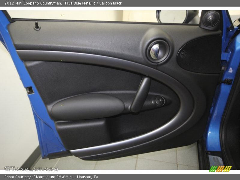 True Blue Metallic / Carbon Black 2012 Mini Cooper S Countryman
