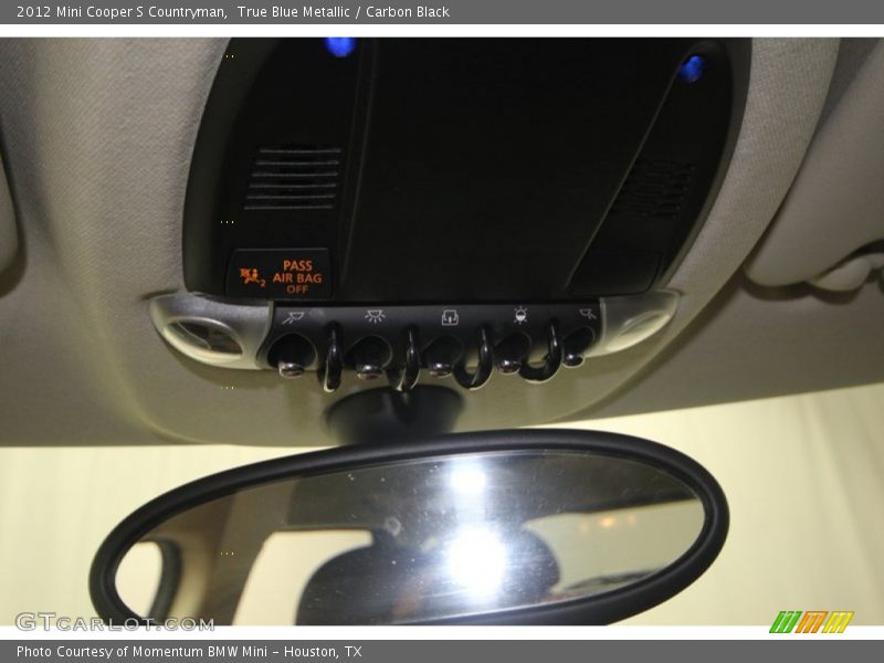 True Blue Metallic / Carbon Black 2012 Mini Cooper S Countryman