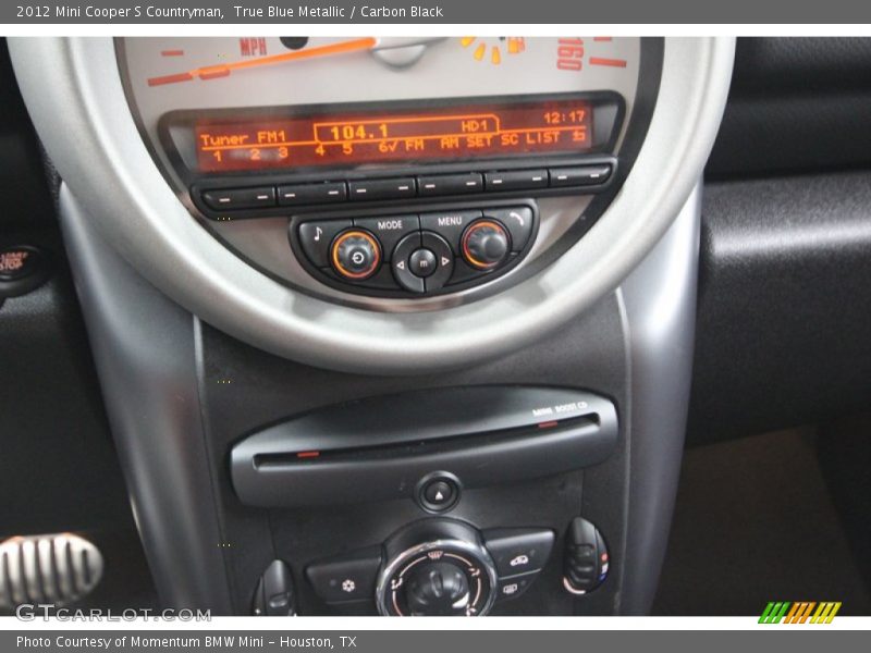 True Blue Metallic / Carbon Black 2012 Mini Cooper S Countryman