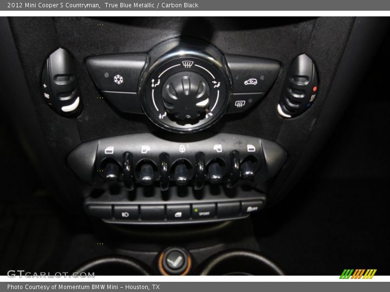 True Blue Metallic / Carbon Black 2012 Mini Cooper S Countryman