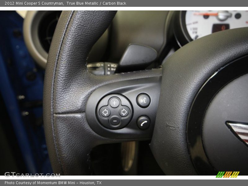 True Blue Metallic / Carbon Black 2012 Mini Cooper S Countryman