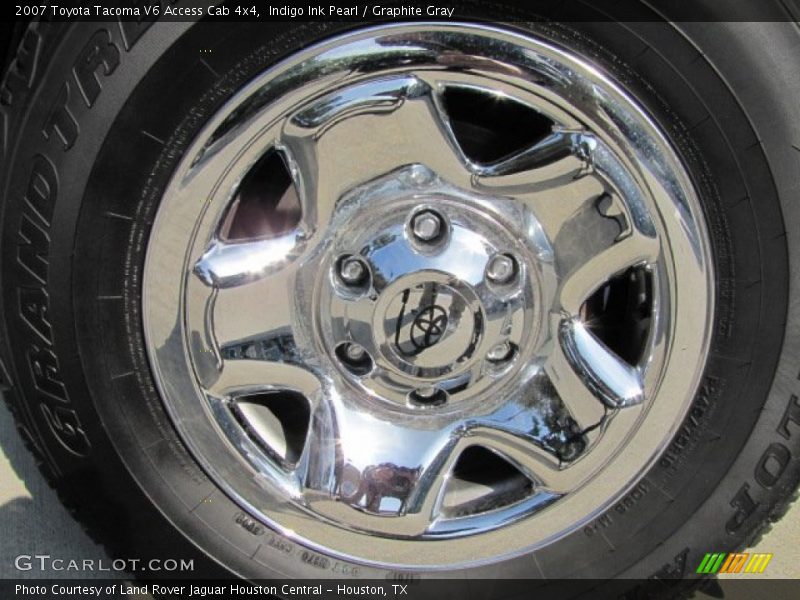 Indigo Ink Pearl / Graphite Gray 2007 Toyota Tacoma V6 Access Cab 4x4