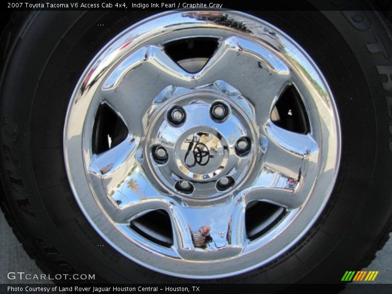 Indigo Ink Pearl / Graphite Gray 2007 Toyota Tacoma V6 Access Cab 4x4