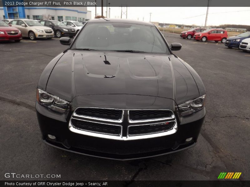 Pitch Black / Black 2013 Dodge Charger R/T Plus