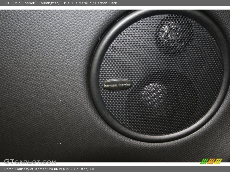 True Blue Metallic / Carbon Black 2012 Mini Cooper S Countryman