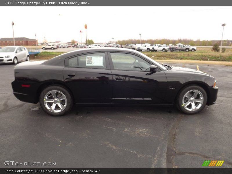 Pitch Black / Black 2013 Dodge Charger R/T Plus