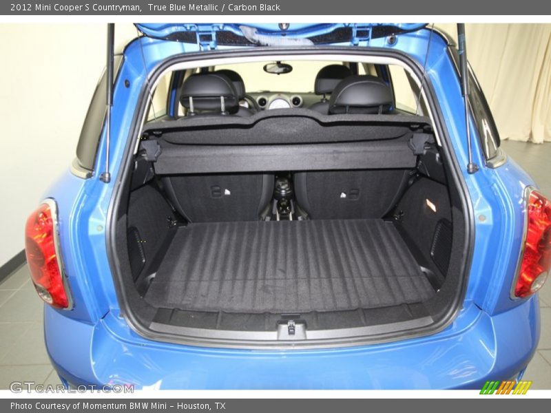 True Blue Metallic / Carbon Black 2012 Mini Cooper S Countryman