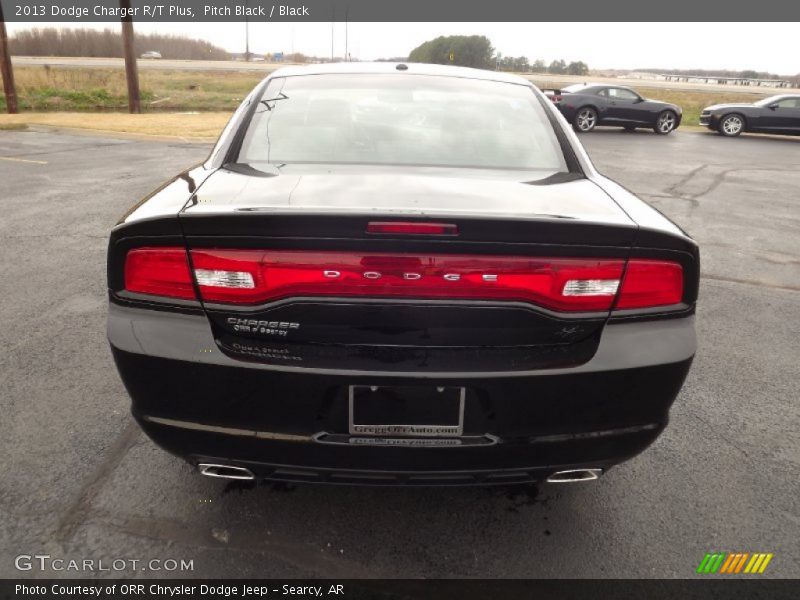 Pitch Black / Black 2013 Dodge Charger R/T Plus