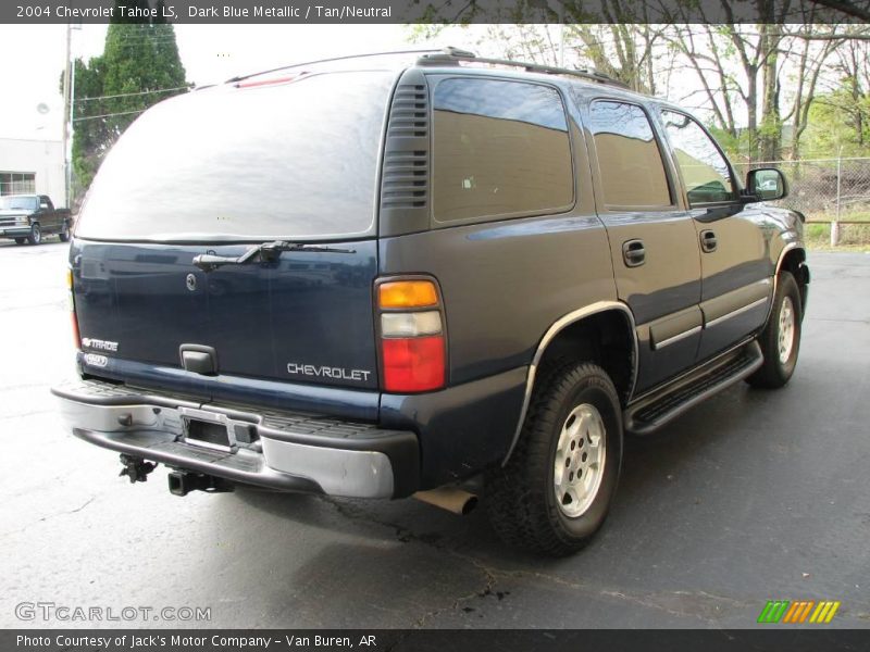 Dark Blue Metallic / Tan/Neutral 2004 Chevrolet Tahoe LS