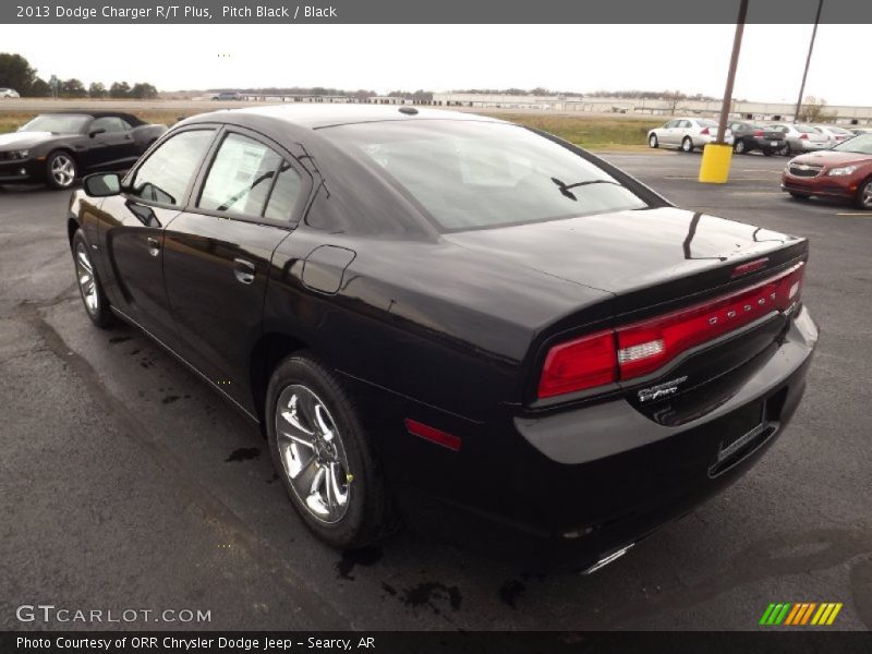 Pitch Black / Black 2013 Dodge Charger R/T Plus
