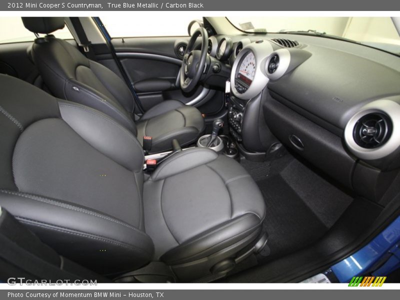 True Blue Metallic / Carbon Black 2012 Mini Cooper S Countryman