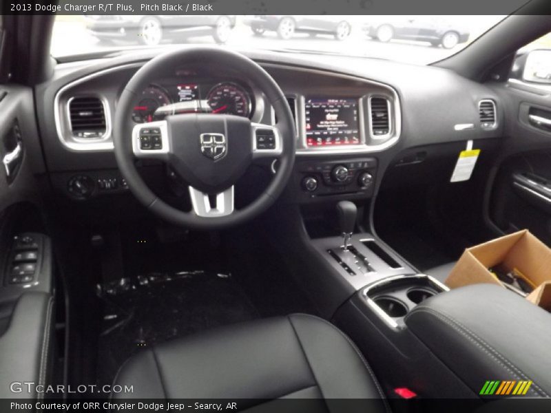 Pitch Black / Black 2013 Dodge Charger R/T Plus