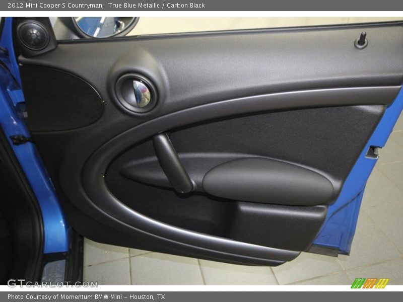 True Blue Metallic / Carbon Black 2012 Mini Cooper S Countryman