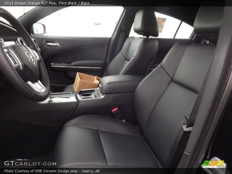 Pitch Black / Black 2013 Dodge Charger R/T Plus