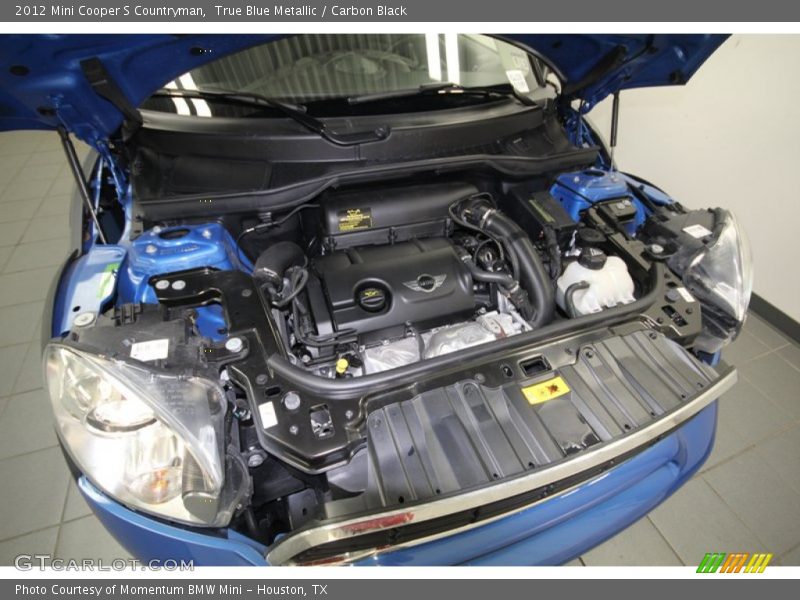True Blue Metallic / Carbon Black 2012 Mini Cooper S Countryman