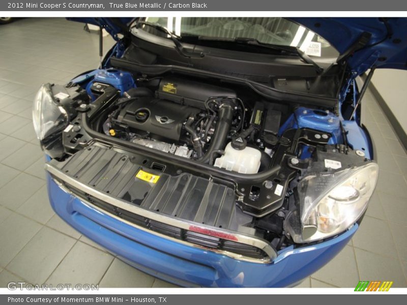 True Blue Metallic / Carbon Black 2012 Mini Cooper S Countryman