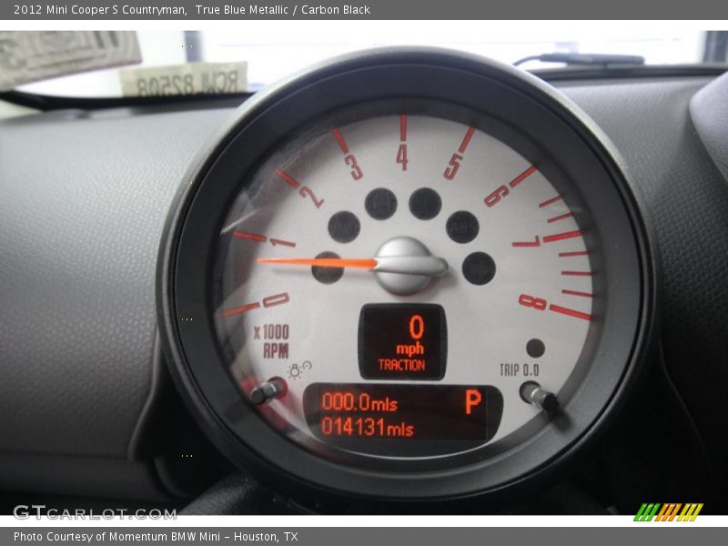 True Blue Metallic / Carbon Black 2012 Mini Cooper S Countryman