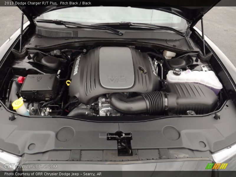 Pitch Black / Black 2013 Dodge Charger R/T Plus