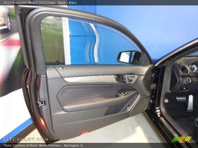 Black / Black 2012 Mercedes-Benz C 250 Coupe