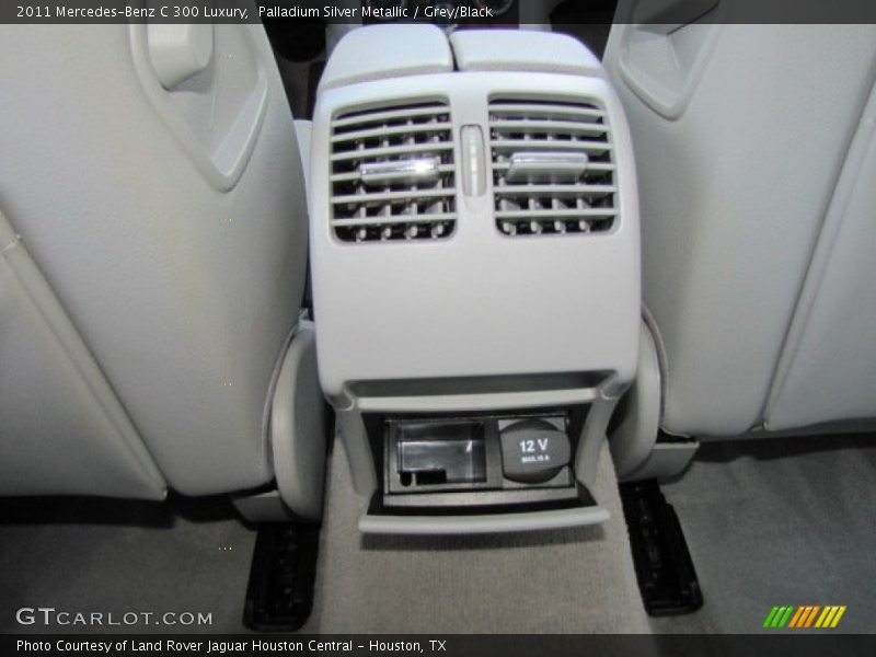 Palladium Silver Metallic / Grey/Black 2011 Mercedes-Benz C 300 Luxury