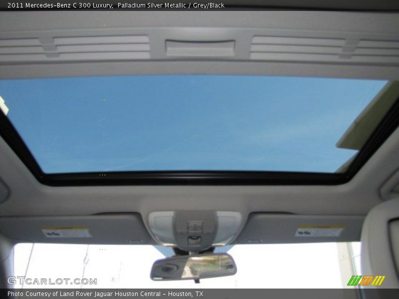Palladium Silver Metallic / Grey/Black 2011 Mercedes-Benz C 300 Luxury