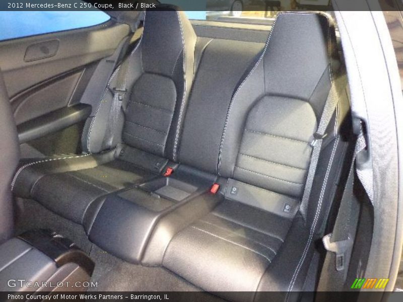 Black / Black 2012 Mercedes-Benz C 250 Coupe