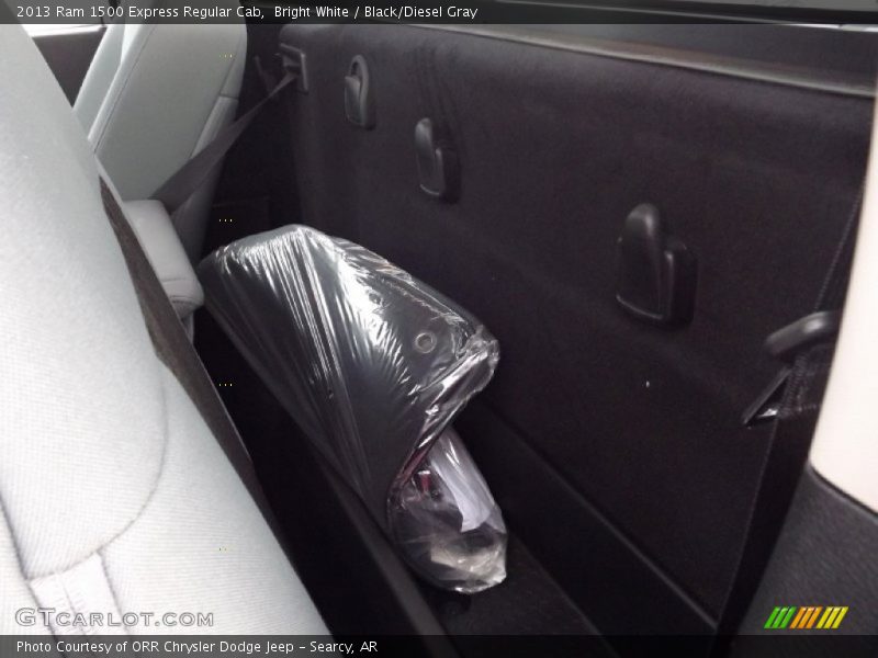 Bright White / Black/Diesel Gray 2013 Ram 1500 Express Regular Cab