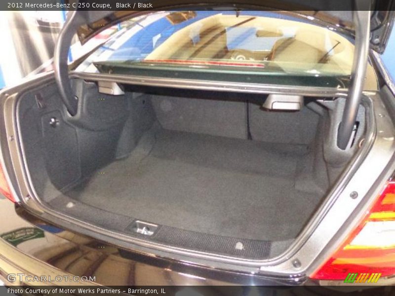Black / Black 2012 Mercedes-Benz C 250 Coupe