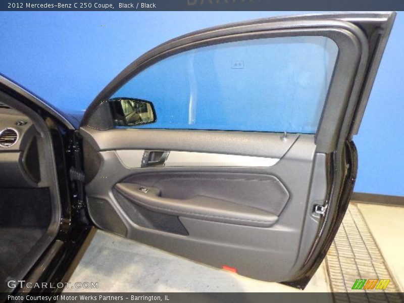 Black / Black 2012 Mercedes-Benz C 250 Coupe