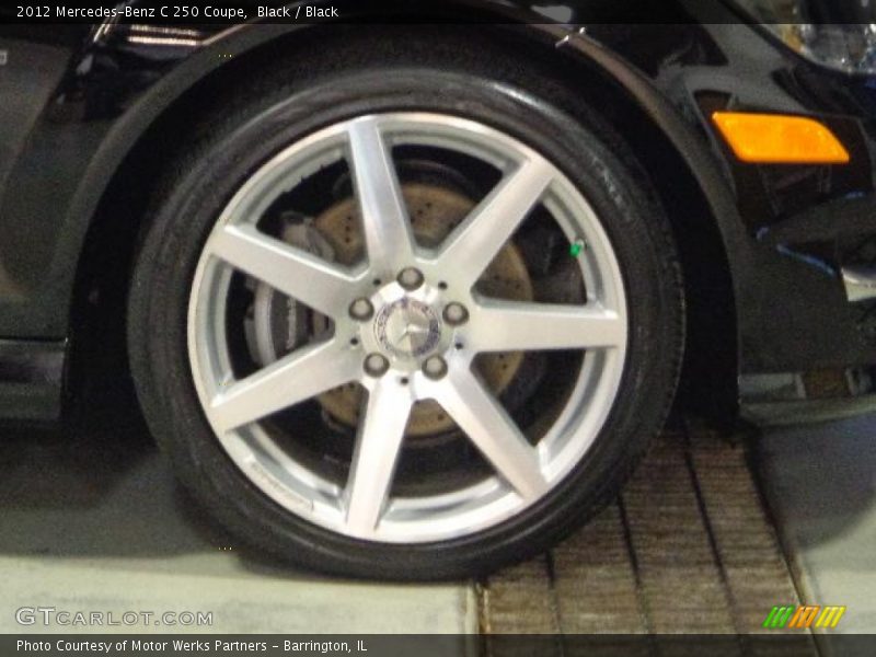 Black / Black 2012 Mercedes-Benz C 250 Coupe