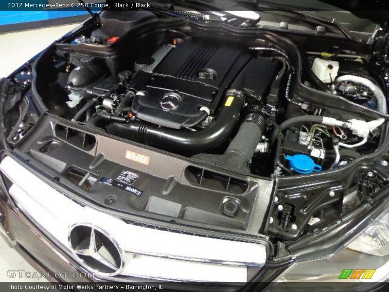 Black / Black 2012 Mercedes-Benz C 250 Coupe