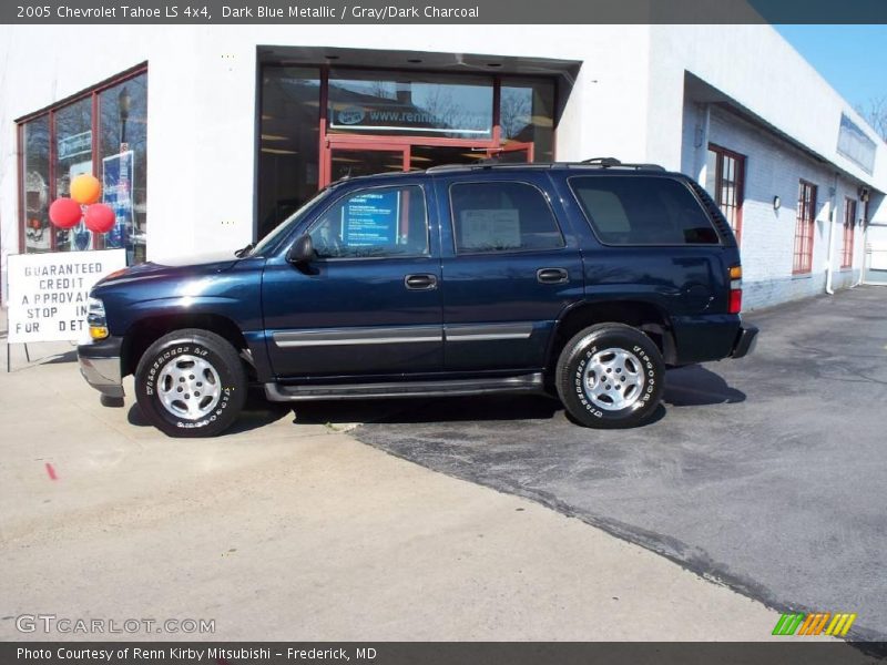 Dark Blue Metallic / Gray/Dark Charcoal 2005 Chevrolet Tahoe LS 4x4