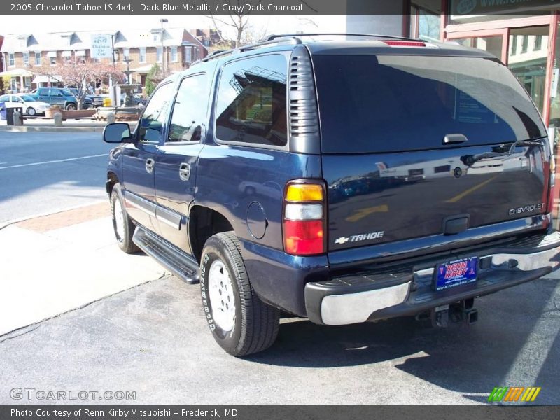 Dark Blue Metallic / Gray/Dark Charcoal 2005 Chevrolet Tahoe LS 4x4