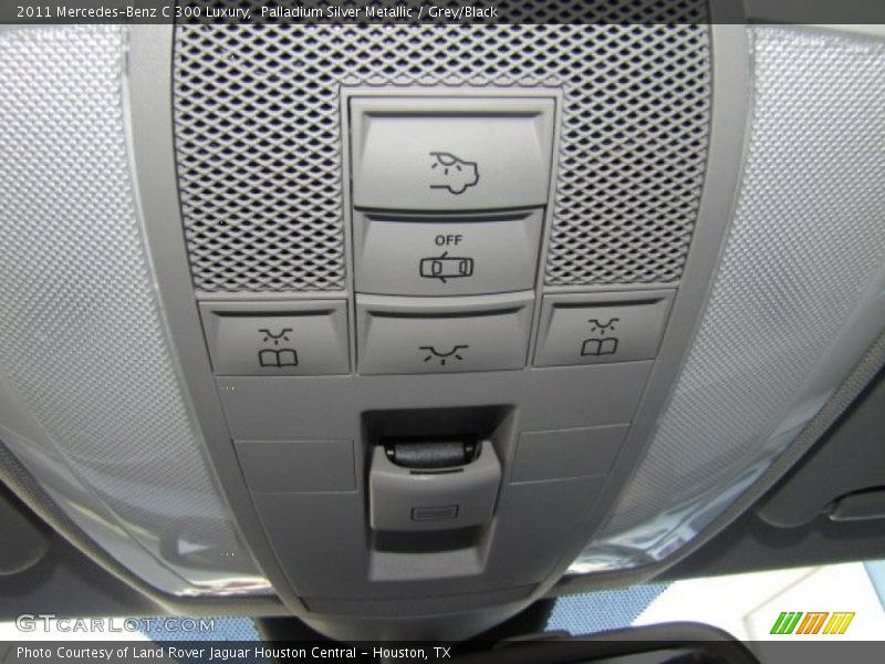 Palladium Silver Metallic / Grey/Black 2011 Mercedes-Benz C 300 Luxury