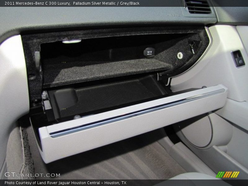 Palladium Silver Metallic / Grey/Black 2011 Mercedes-Benz C 300 Luxury