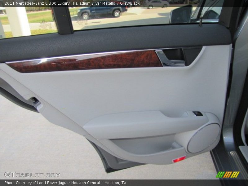 Palladium Silver Metallic / Grey/Black 2011 Mercedes-Benz C 300 Luxury