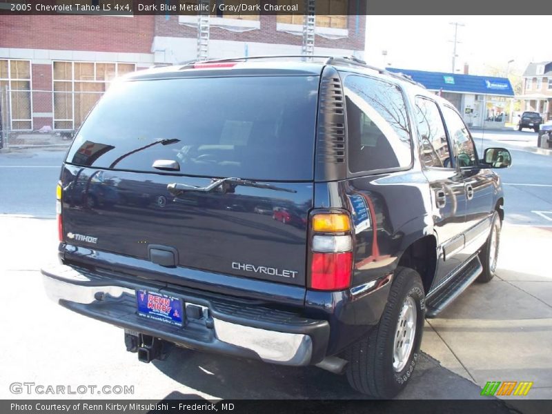 Dark Blue Metallic / Gray/Dark Charcoal 2005 Chevrolet Tahoe LS 4x4