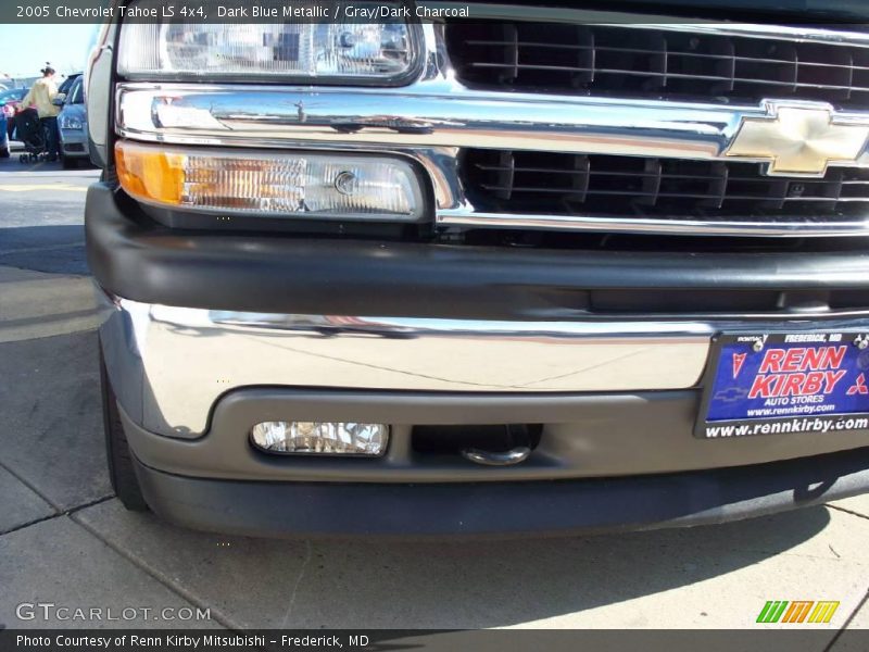 Dark Blue Metallic / Gray/Dark Charcoal 2005 Chevrolet Tahoe LS 4x4