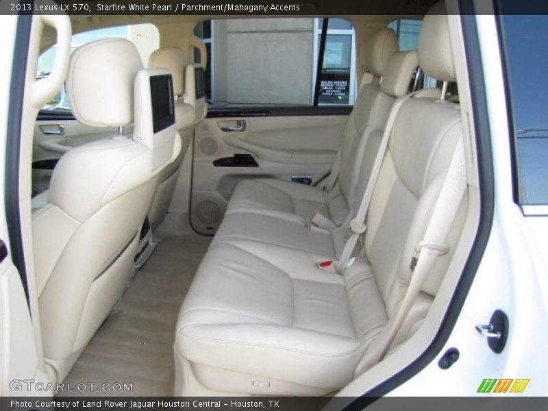 Starfire White Pearl / Parchment/Mahogany Accents 2013 Lexus LX 570
