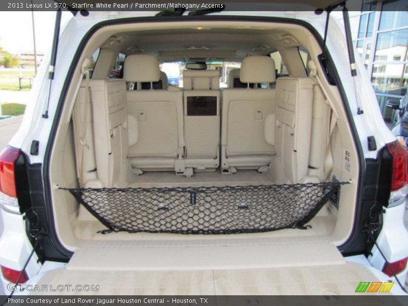 Starfire White Pearl / Parchment/Mahogany Accents 2013 Lexus LX 570