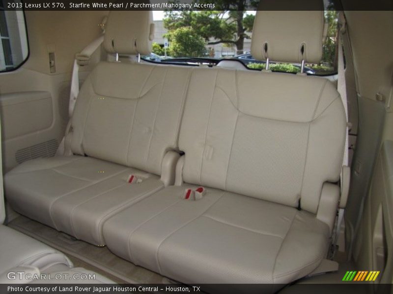 Starfire White Pearl / Parchment/Mahogany Accents 2013 Lexus LX 570