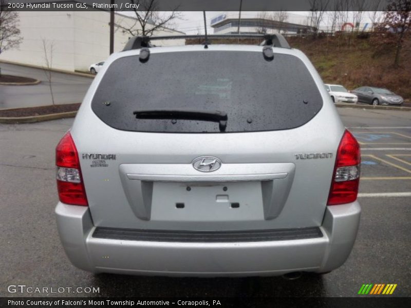 Platinum / Gray 2009 Hyundai Tucson GLS