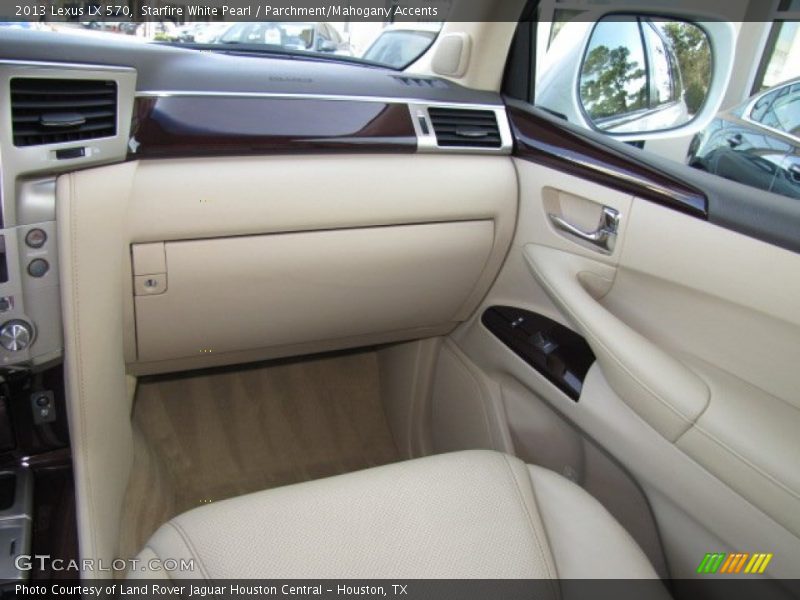 Starfire White Pearl / Parchment/Mahogany Accents 2013 Lexus LX 570