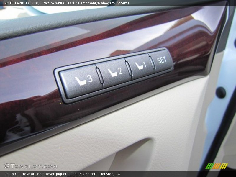 Starfire White Pearl / Parchment/Mahogany Accents 2013 Lexus LX 570