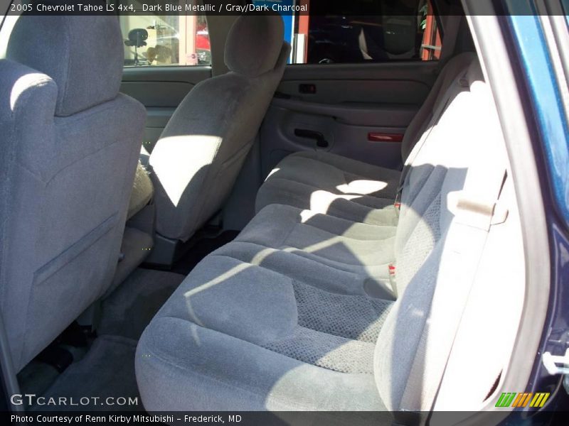 Dark Blue Metallic / Gray/Dark Charcoal 2005 Chevrolet Tahoe LS 4x4