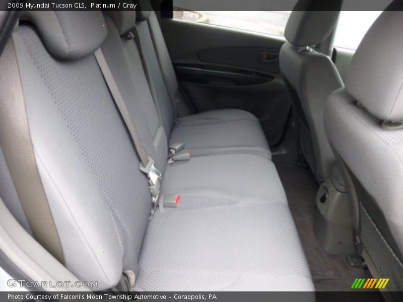 Platinum / Gray 2009 Hyundai Tucson GLS